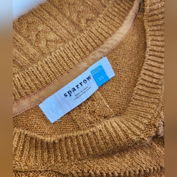 Sparrow by Anthropologie Marigold Cable Knit Sweater - Picture 5 of 6
